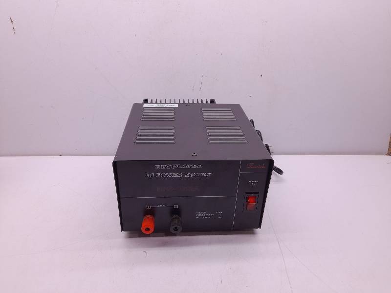Zurich RPS-1012A Regulated DC Power Supply In 110V Out 13.8V 10A Rated 12A Max 