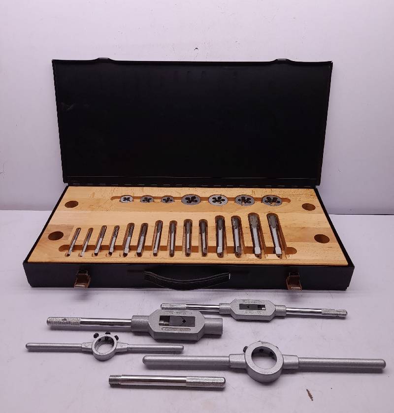 RS 300-7509 Tap And Die Sets ¼”-¾” UNF 26PCs in Kit