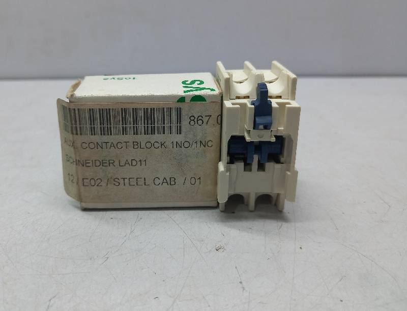 Schneider LADN11 Electric  Auxiliary Contact Block  10A , 690V