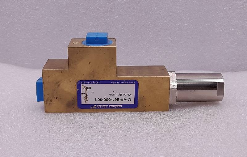Malema Sensor M-VF-B61-0000-004  Velocity Fuse Safety Excess Valve