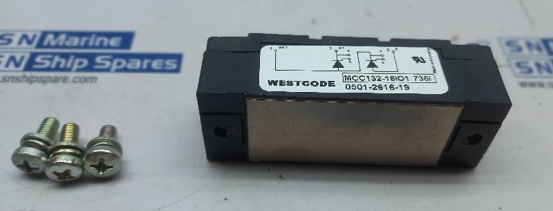 Westcode MCC132-16IO1 Power Control Module 1600V Nov 0501261619