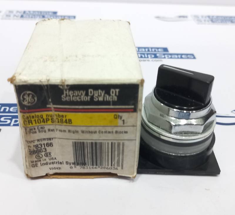 General Electric CR104PSG84B Heavy Duty Selector Switch