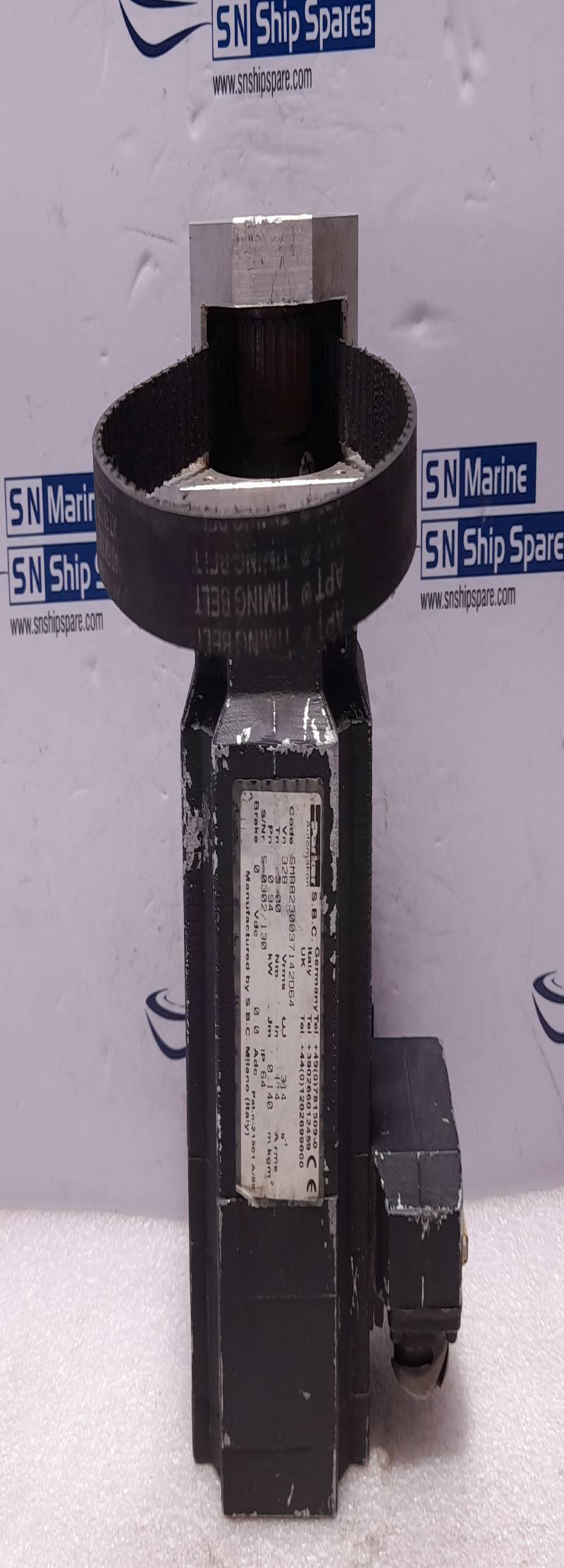 Parker SMB8230037142D64 Servo Motor Vn 328 Vrms In 1.4 Arms Pn 0.94 kW Tn 3.00 Nm