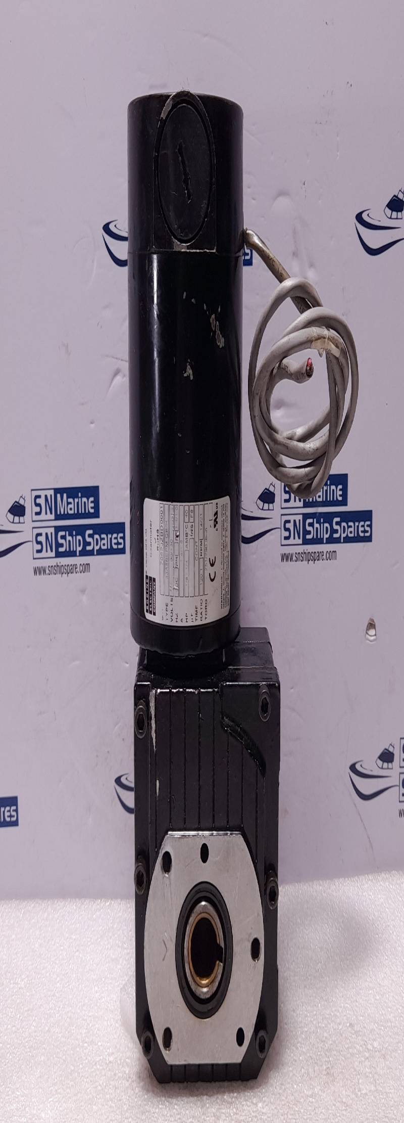 Bodine 33A5BEPM-GB_H Gearmotor RPM 14_21 90-130VDC 1.4_1.8A