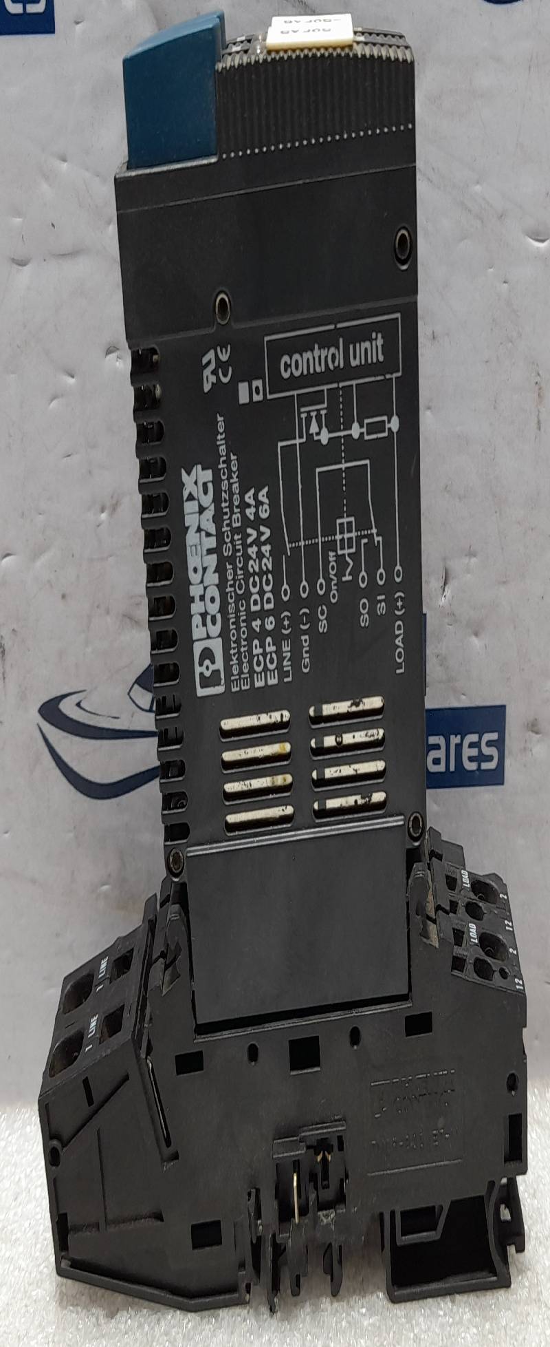  Phoenix Contact ECP 4 DC 24V 4A  ECP 6 DC 24V 6A Electronic Circuit Breaker