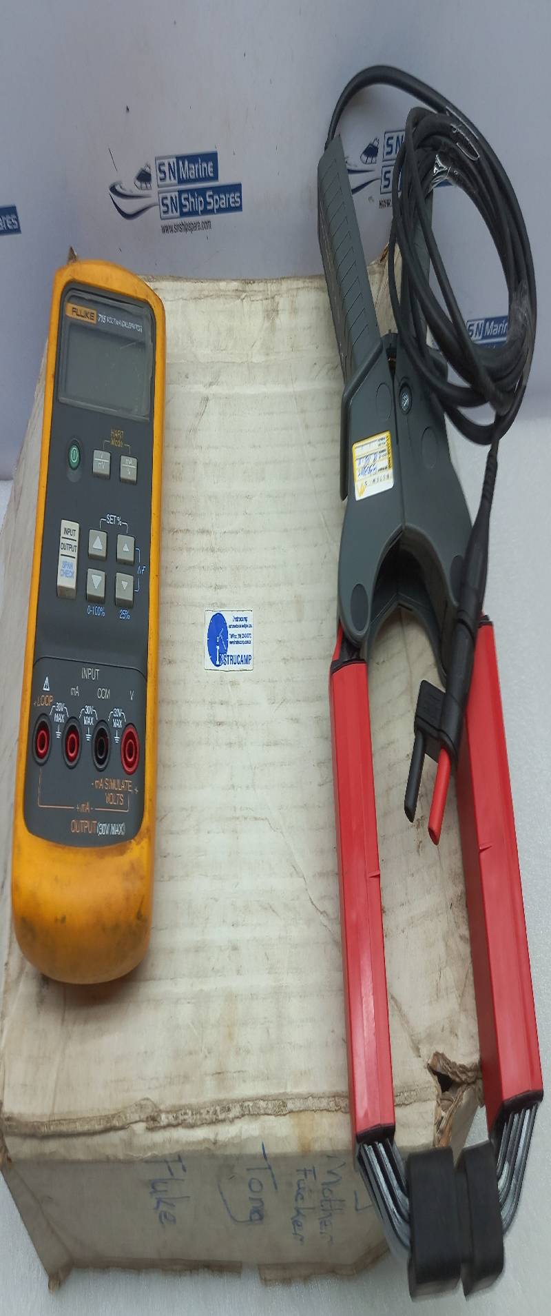 Fluke 715 Volt/mA Calibrator Fluke i3000s AC Current Clamp