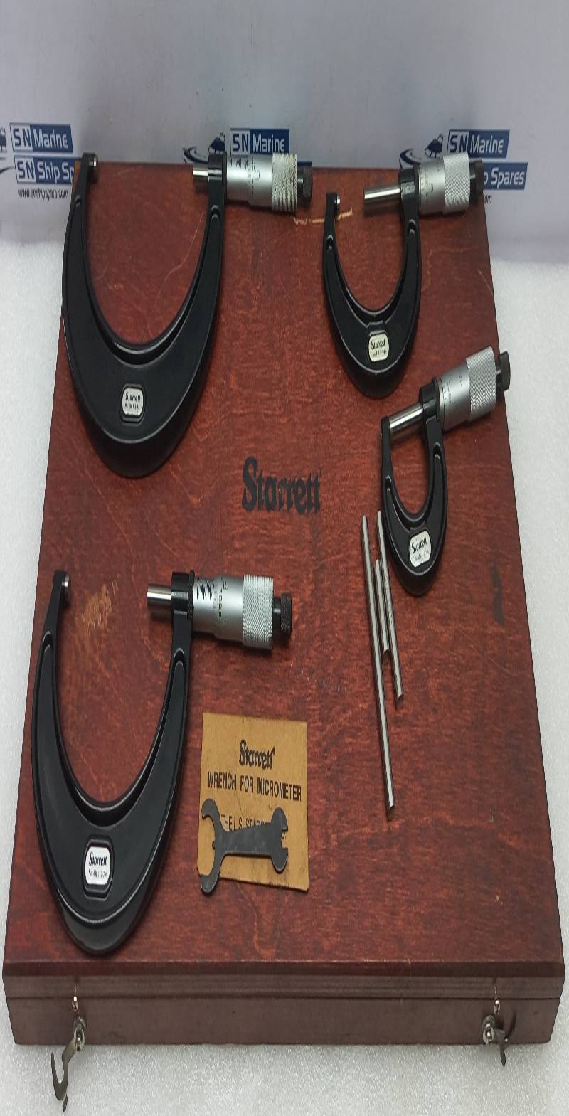 Starrett 436 Outsider Micrometer Series Kit Incomplete Kit