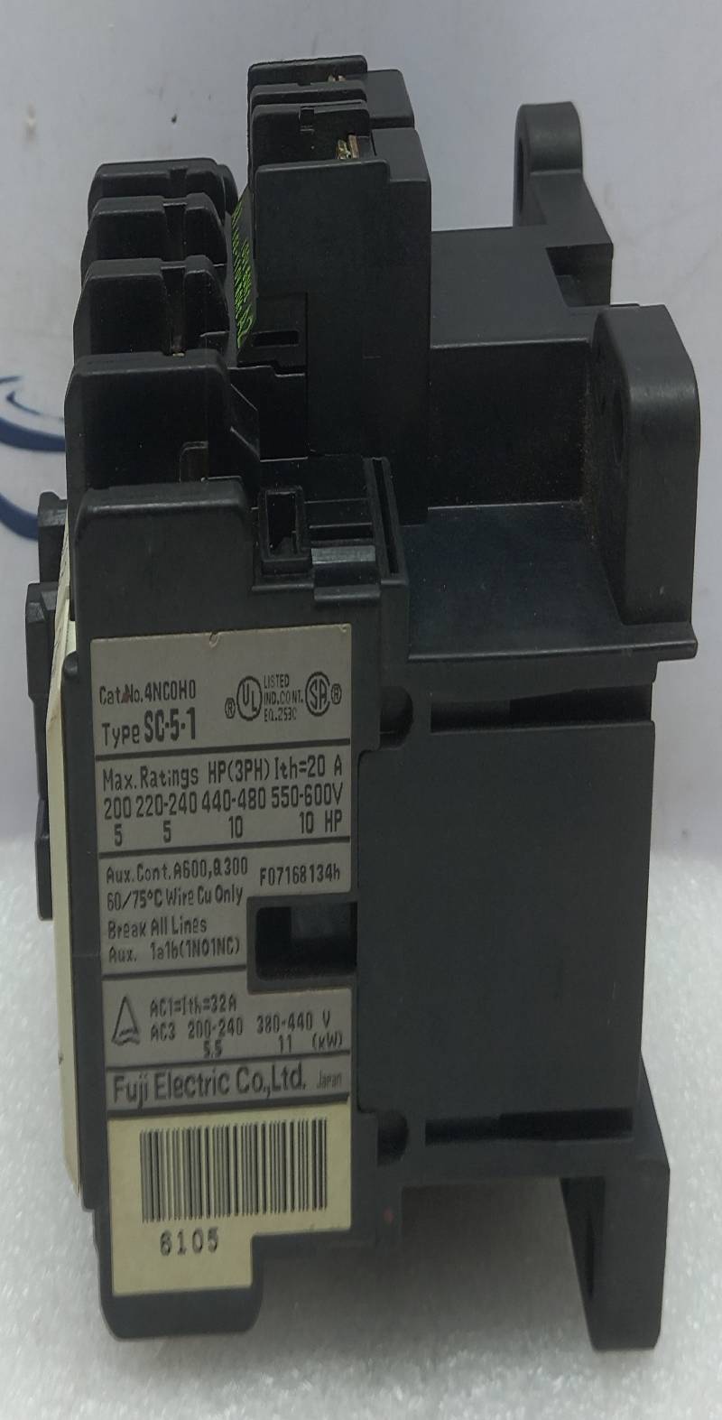 Fuji Electric SC-5-1 Electromagnetic Contactor 4NC0H0