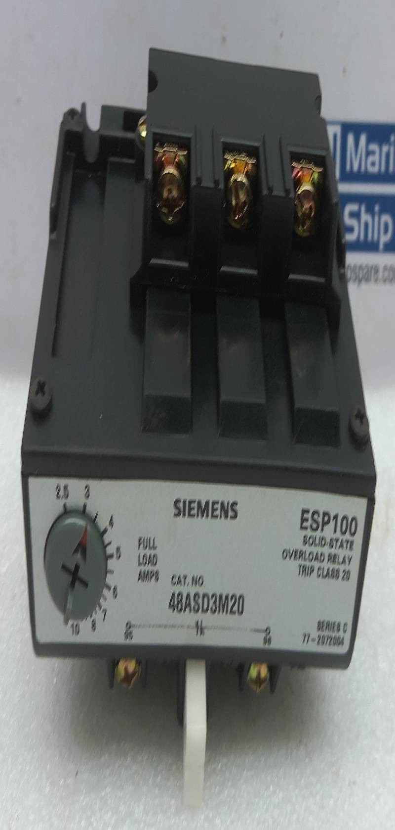 Siemens 48ASD3M20 Solid-State Overload Relay Class 20 Series C ESP100