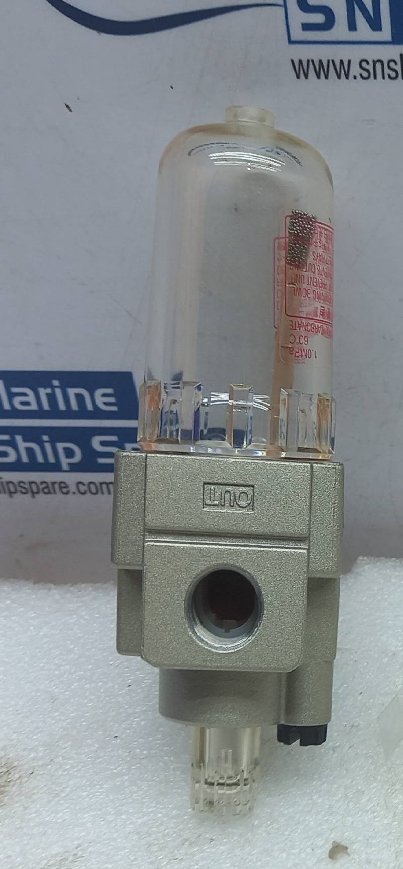 SMC AL20-F02 Lubricator Pos 106 Max Press 1.0MPa Boll & Kirch AL100-02-R ¼”