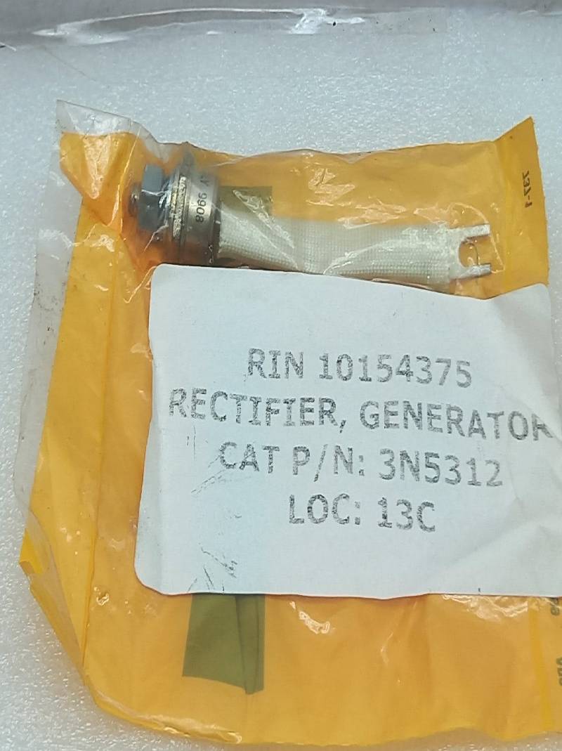Caterpillar 3N5312 Generator Rectifier RIN 10154375