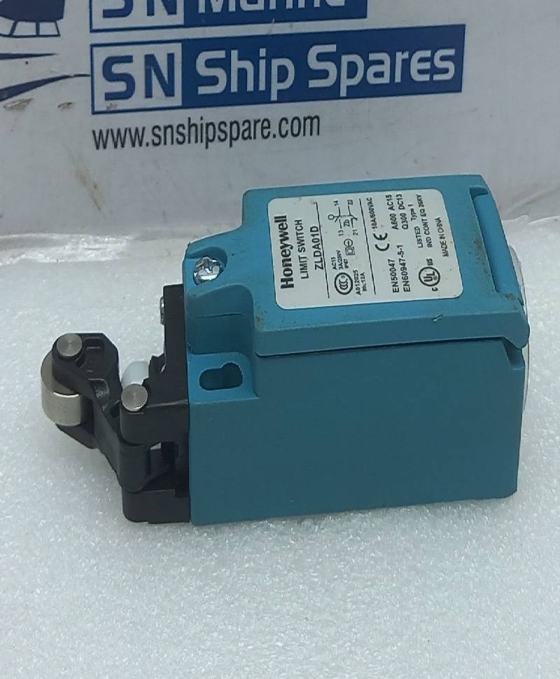 Honeywell ZLDA01D Limit Switch / A600 AC15 / Q300 DC13 / 600VAC
