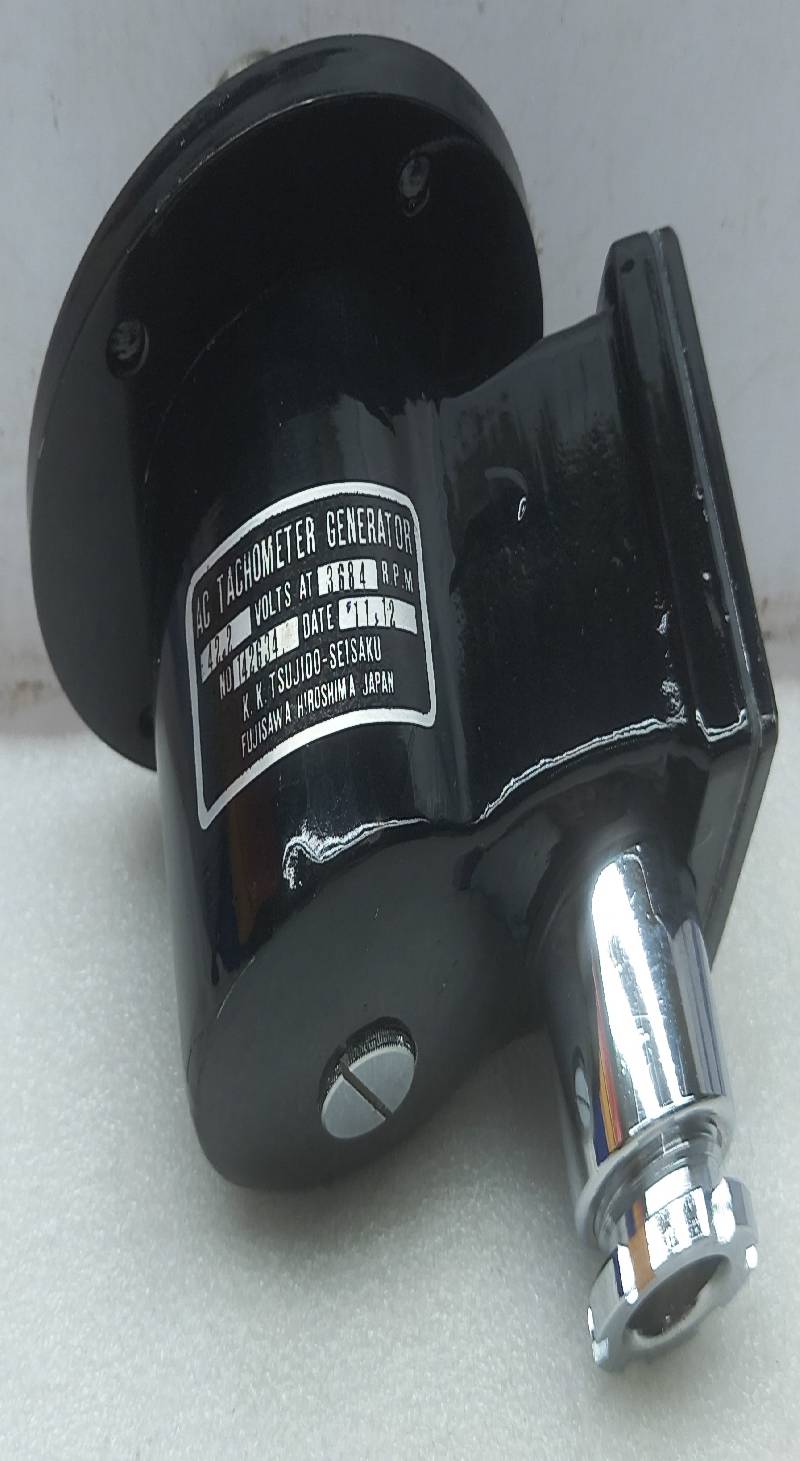 K.K.TSUJIDO 142634 AC Tachometer Generator 42.2Volts At 3684 R.P.M