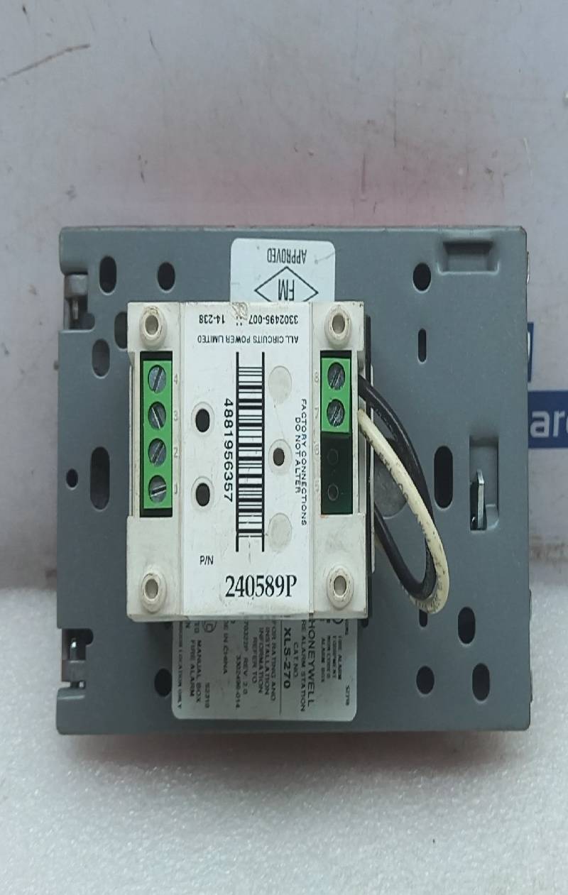 Honeywell XLS-270 Fire Alarm Station Rev 2.0 240589P