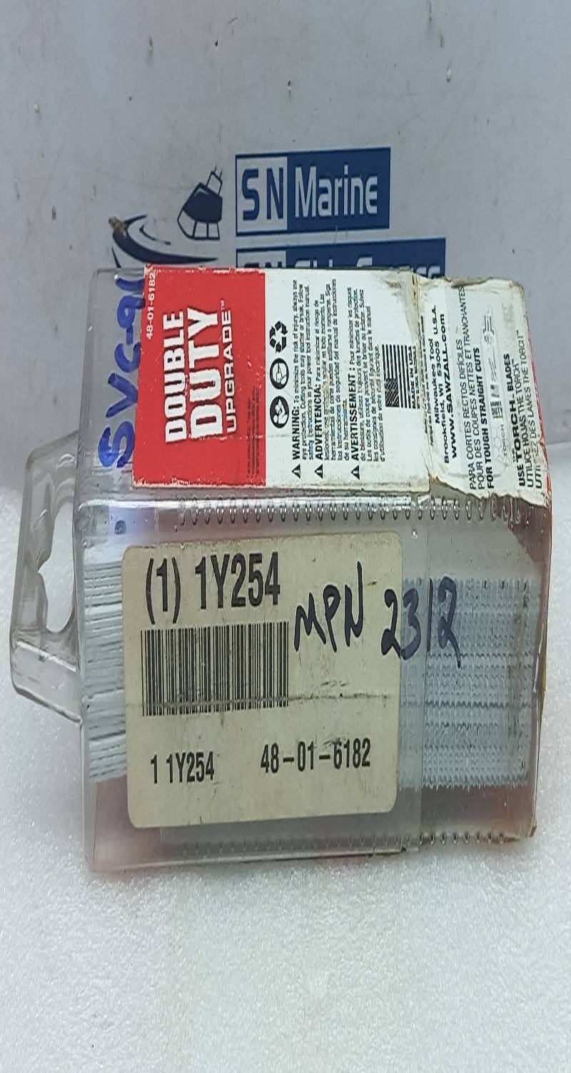 Milwaukee 48-01-6182 Reciprocating Saw Blade 14 TPI Metal 1Y254 50PCs In Lot