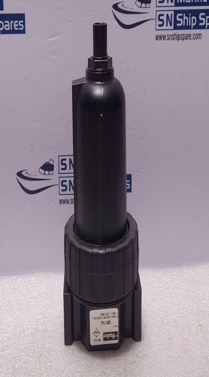 Parker 06F17AC Filter Pmax 250 PSI 1700 kPa Tmax 175F 80C Quincy 129731 Line Filter