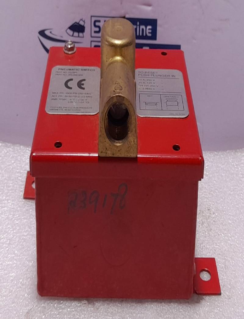 Tyco 437900 Pneumatic Switch 305.209.009 Ansul 437900 Pressure Switch DPST