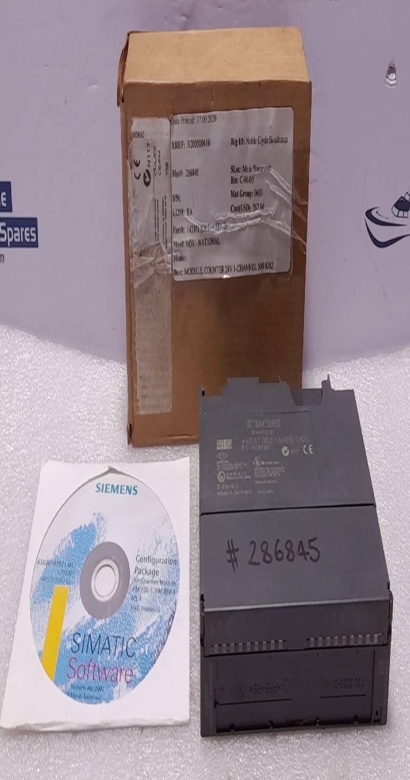 Siemens Simatic S7 6ES7 350-1AH03-0AE0 FM350 Counter Module 