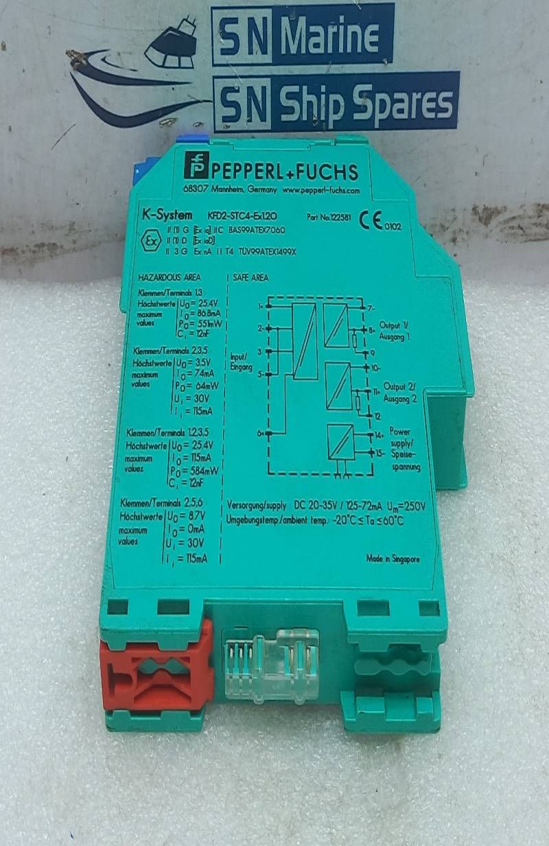 Pepperl Fuchs 122581 Smart Transmitter KFD2-STC4-Ex1.20 K-System