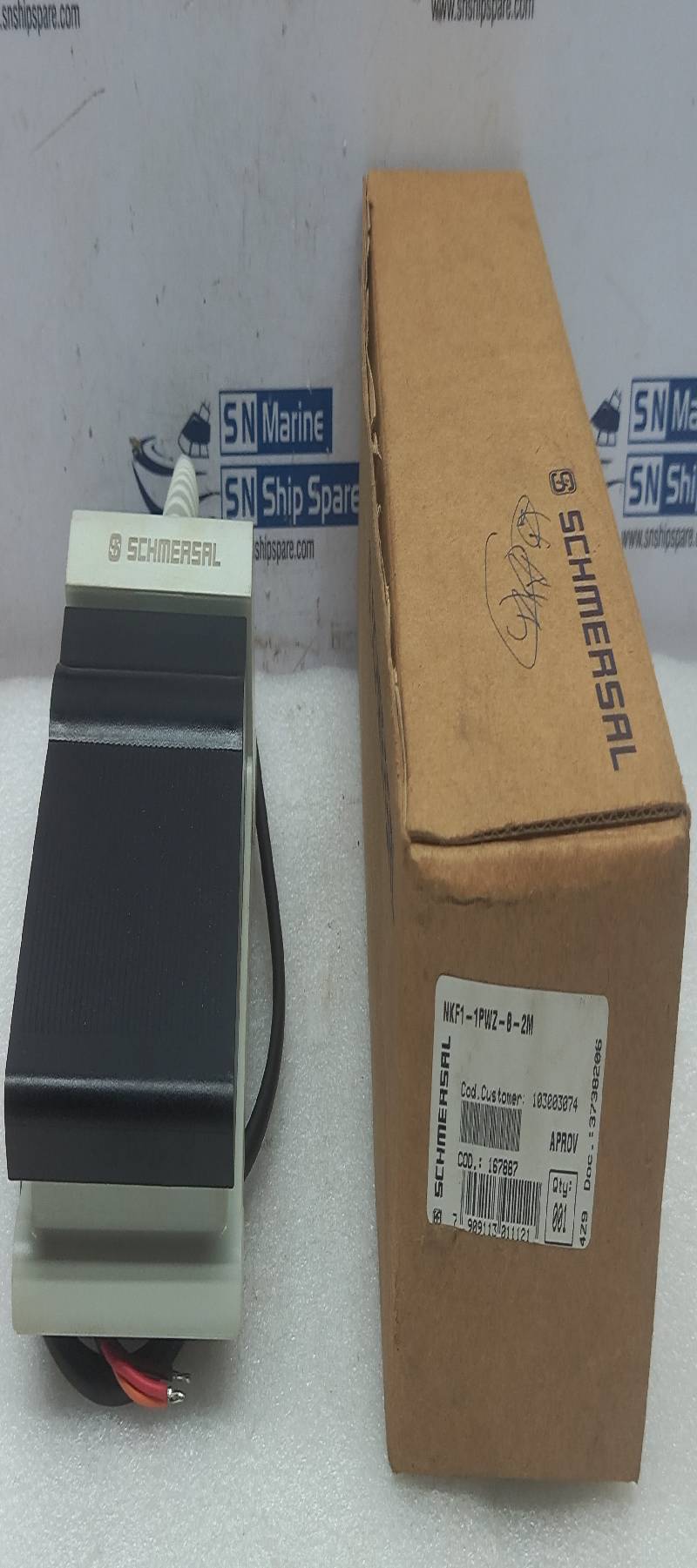 Schmersal NKF1-1PWZ-B-2M Foot Switch