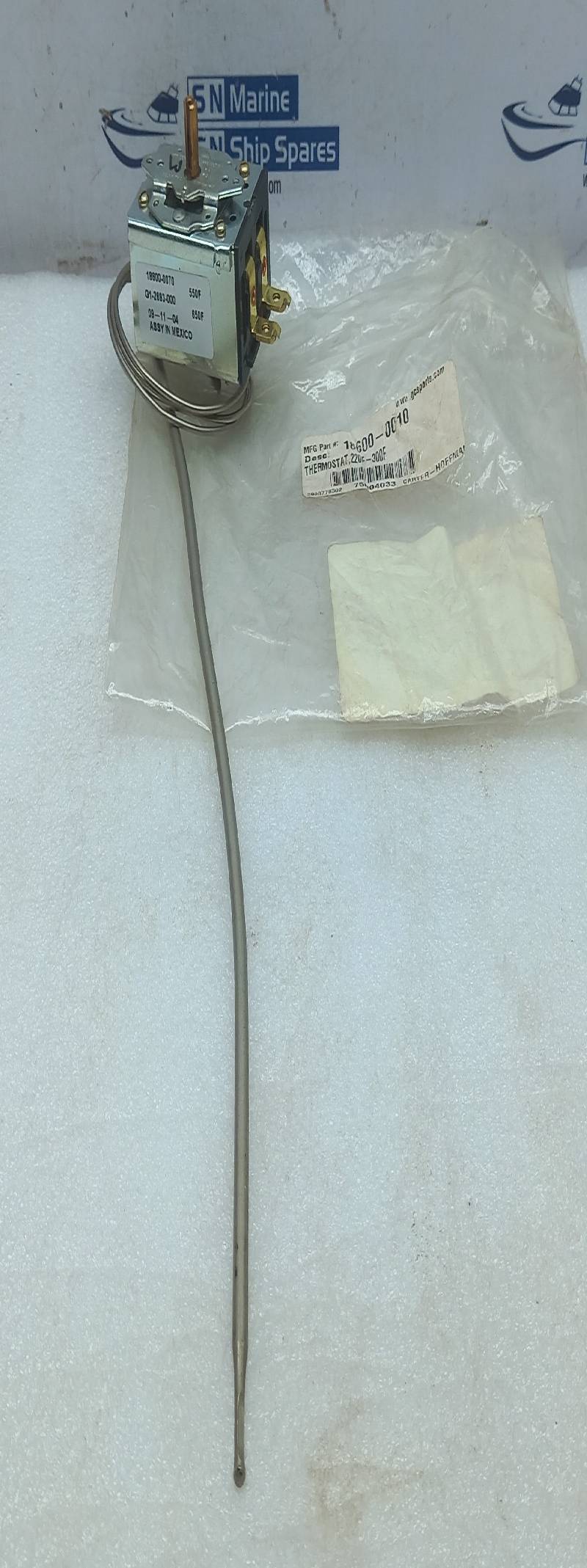 Ranco 18600-0070 Thermostate 220F-300F G1-2693-000