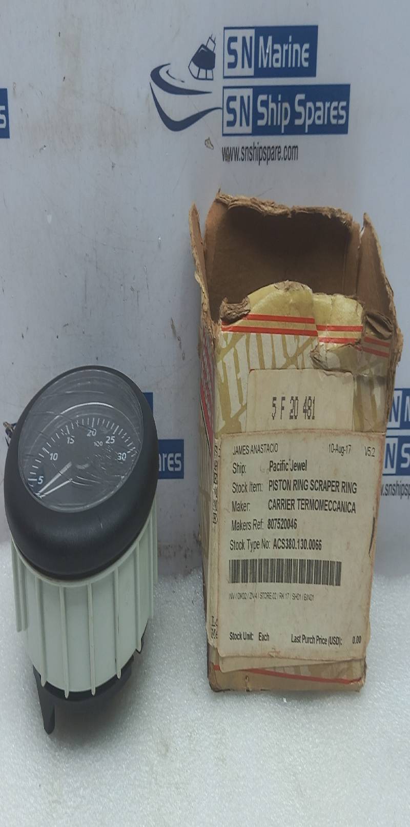 VDO A2C53194863 Tachometer 4000 RPM