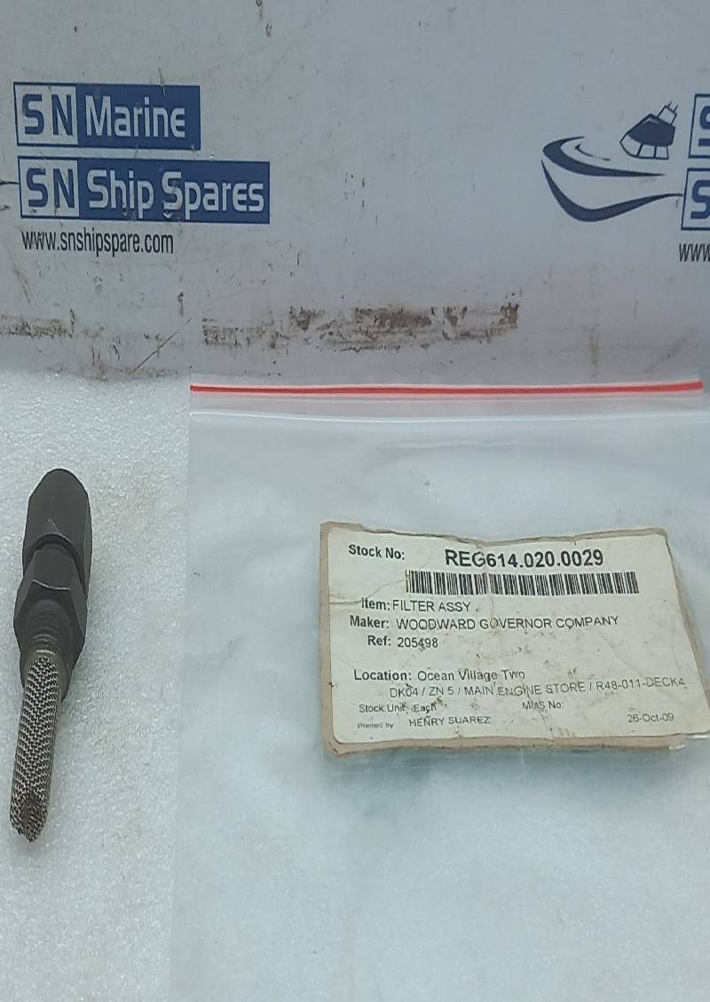 Woodward 205498 Filter Assy