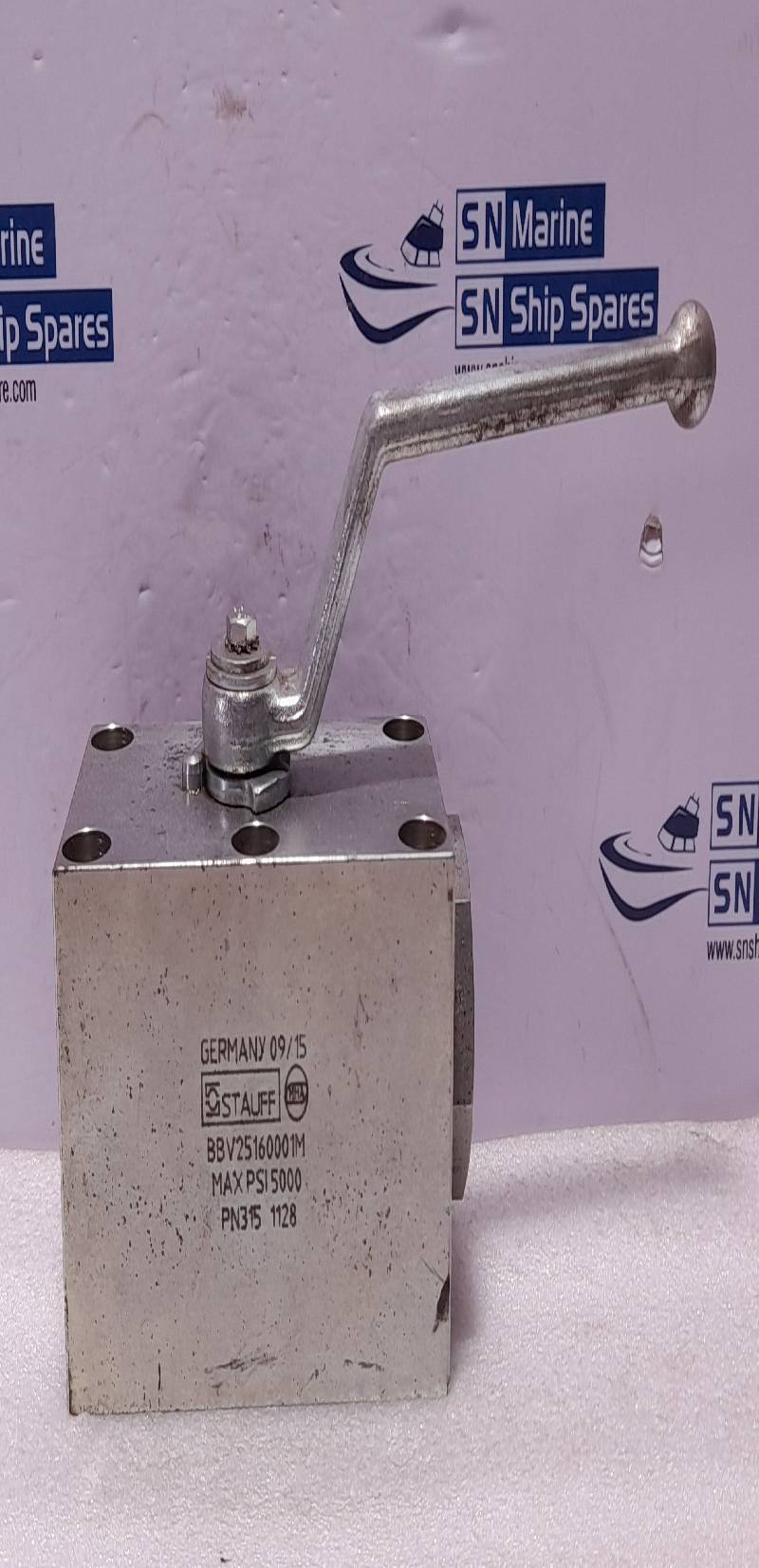 Stauff BBV254160001M Ball Valve