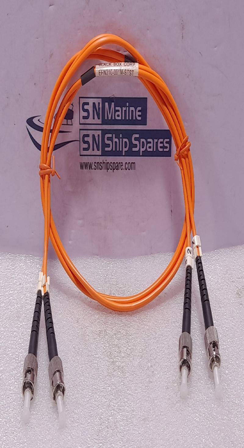 Black Box Corp. EFN210-001M-STST Fiber Optic Cable 2 Pcs / Lot