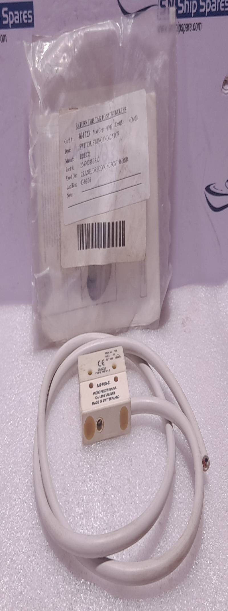 Microprecision MP100-SI Electrical Switch Swing Indicator