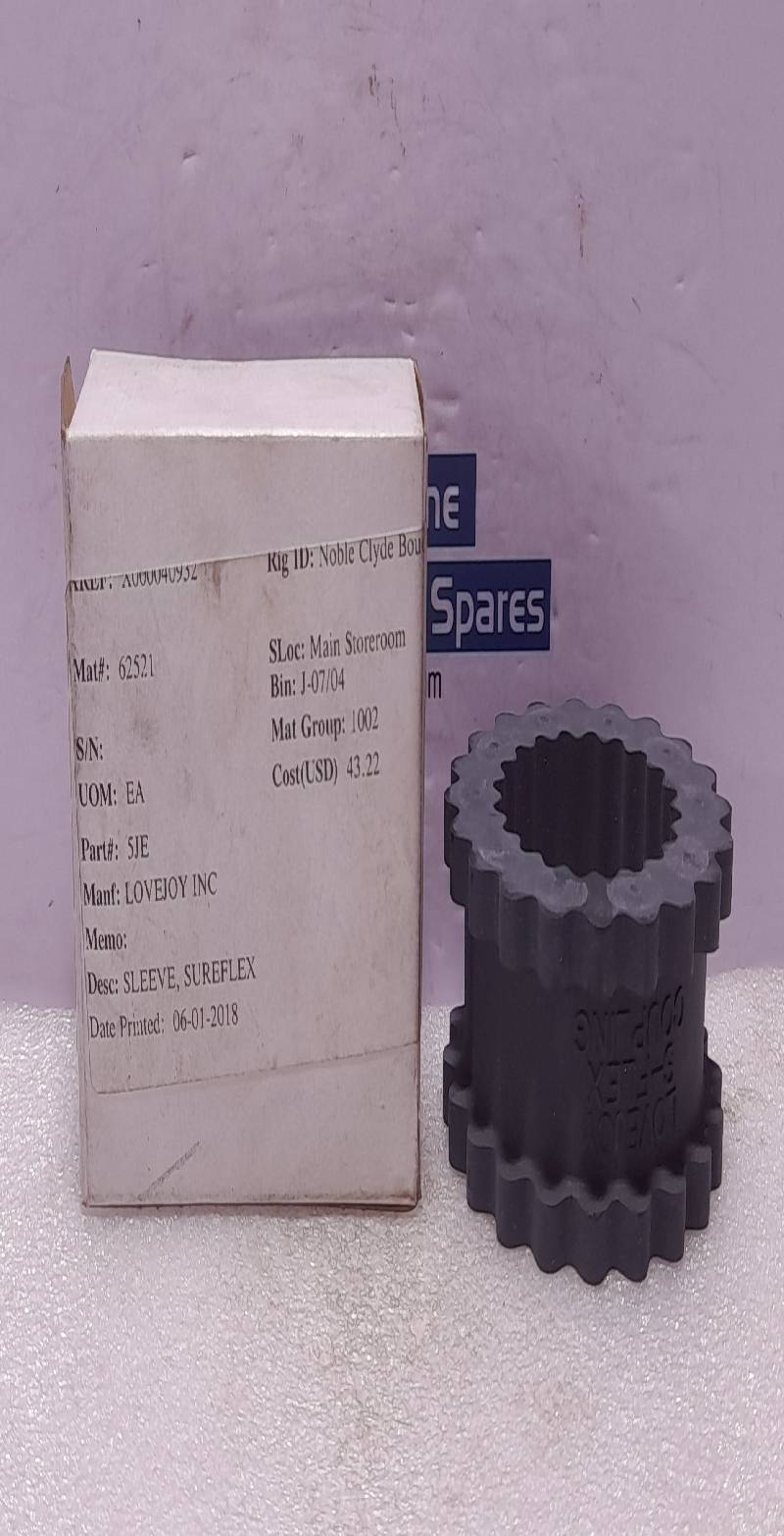 Lovejoy 68514435350 S-Flex Coupling 5JE Sleeve