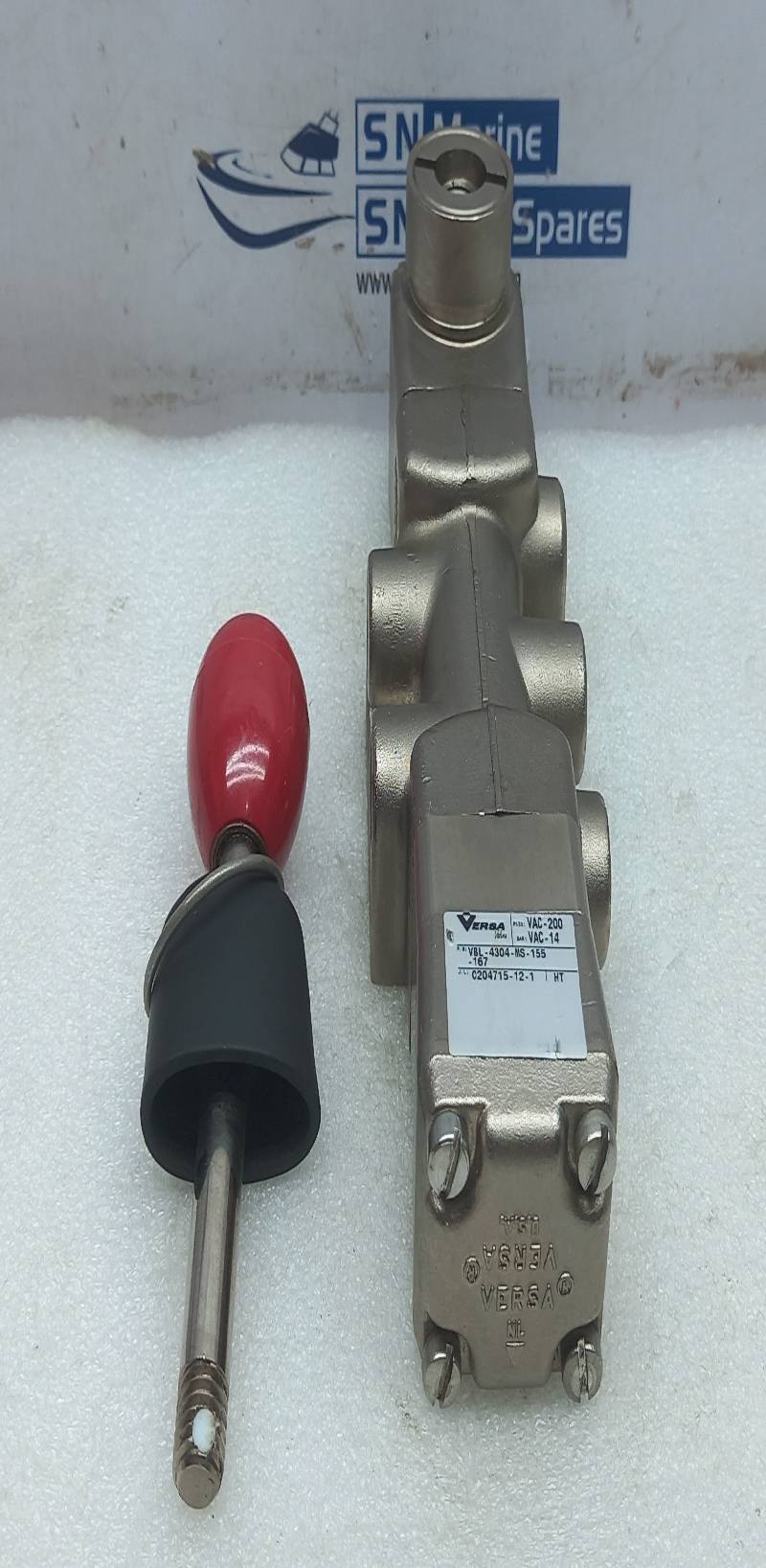 Versa VBL-4304-MS-155-167 Air Valve 0204715-12-1