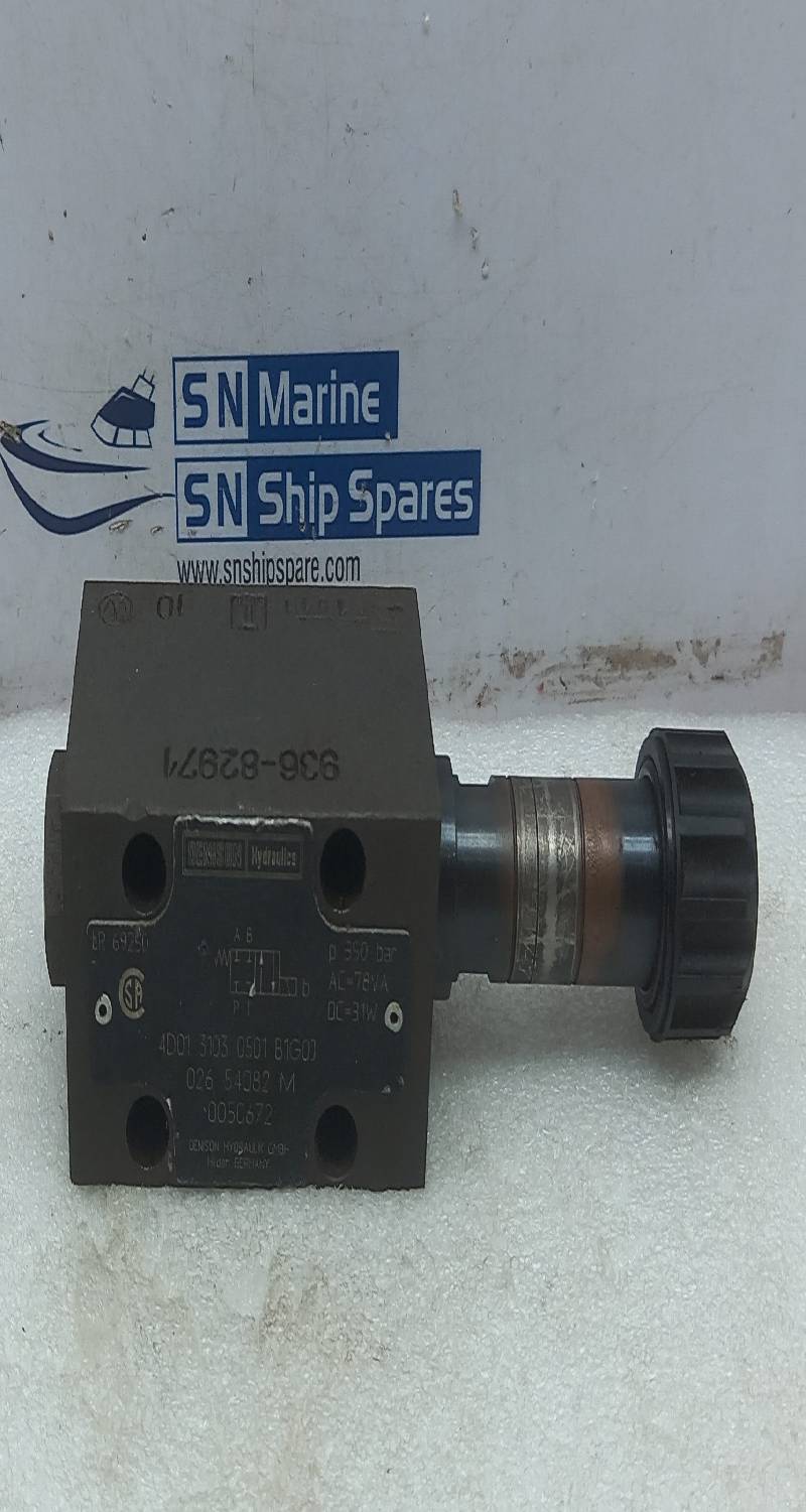 Denison Hydraulics 4D01 3103 0501 B1G0J Solenoid Operated Directional Valve