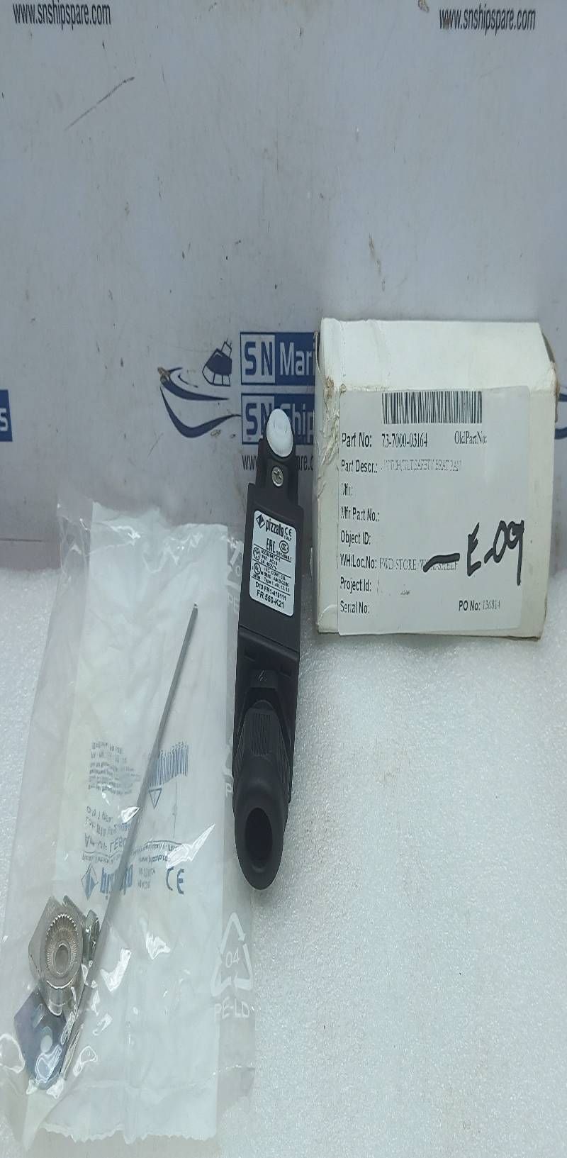 Pizzato FR 550-K21 Limit Switch 3A 400V~ AC15 D19 FR1-419111