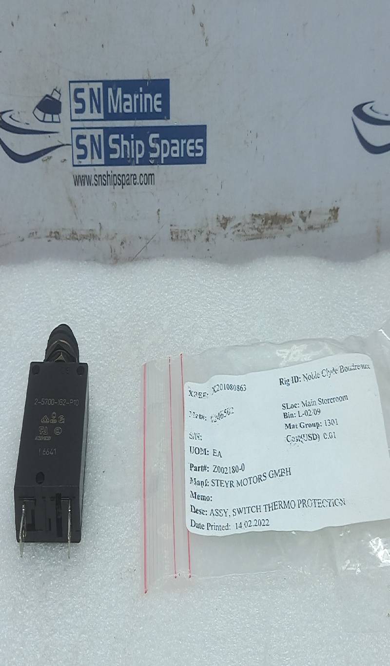 E-T-A  2-5700-IG2-P10 Thermo Protection Switch AC250V DC50V Steyr Motors Z002180-0