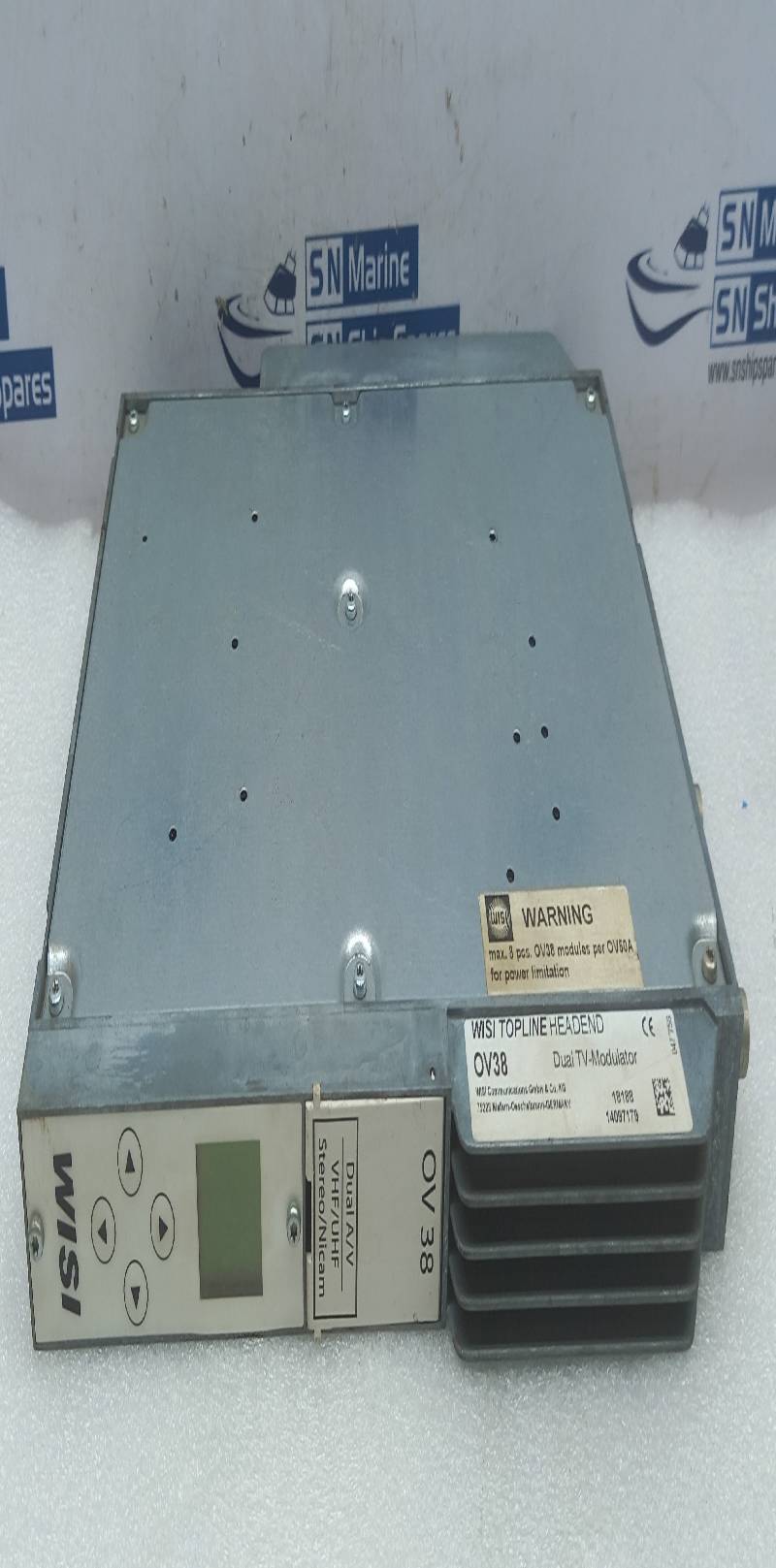 WISI Communication OV38 Topline Headed Dual TV-Modulator