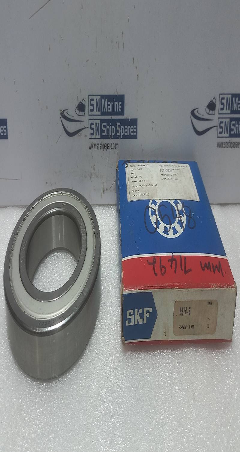 SKF 6214-Z Deep Groove Ball Bearing FA12200B NOV ZS2751