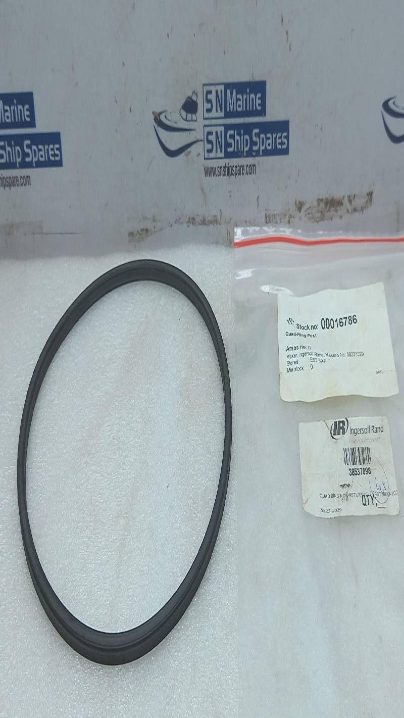 Ingersoll Rand 38537098 Quad-O’ Ring Pos1 2PCs In Lot