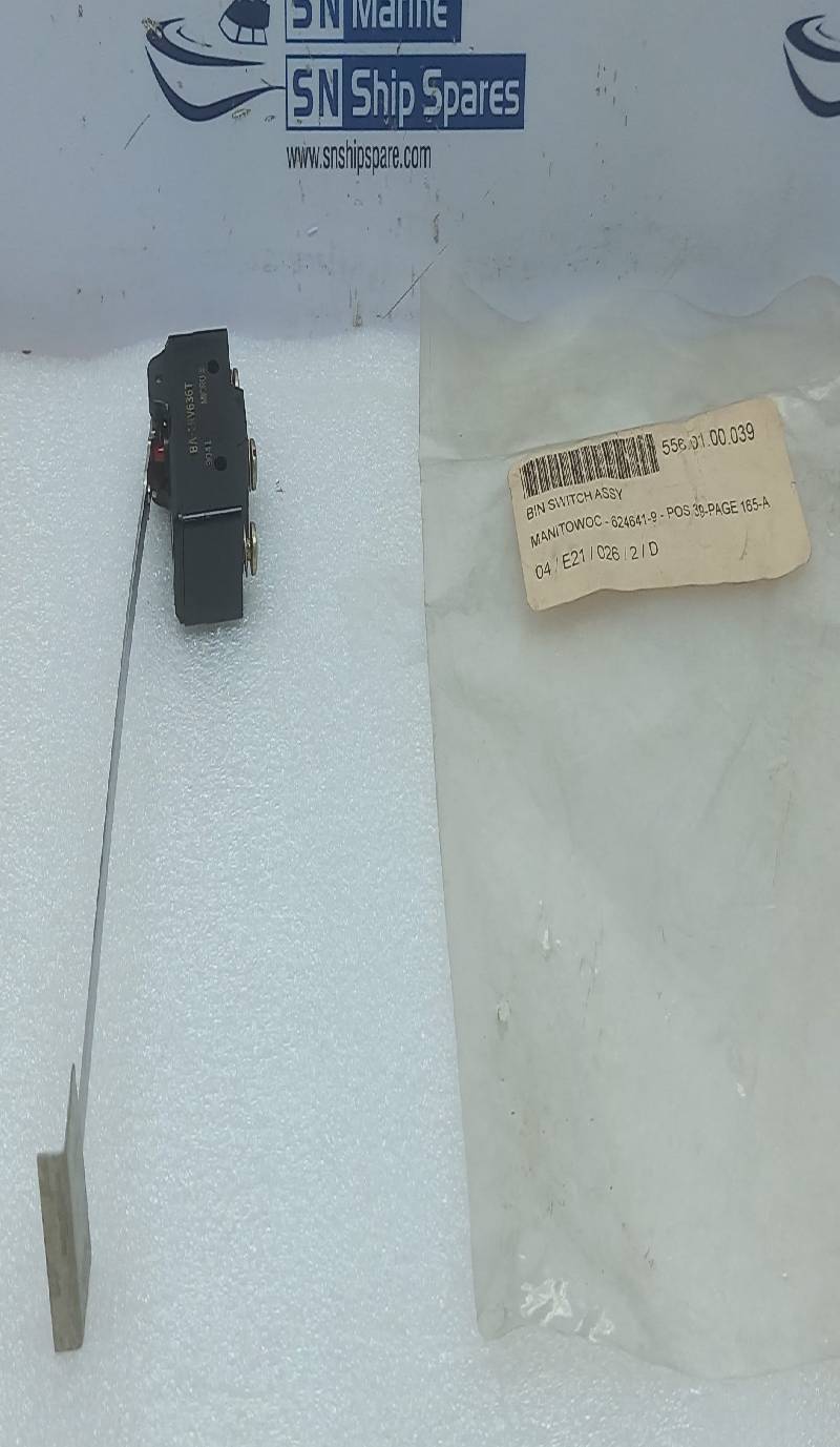 Honeywell BA-2RV636T Micro Switch L2320A125,250,480VAC Manitowoc 624641-9