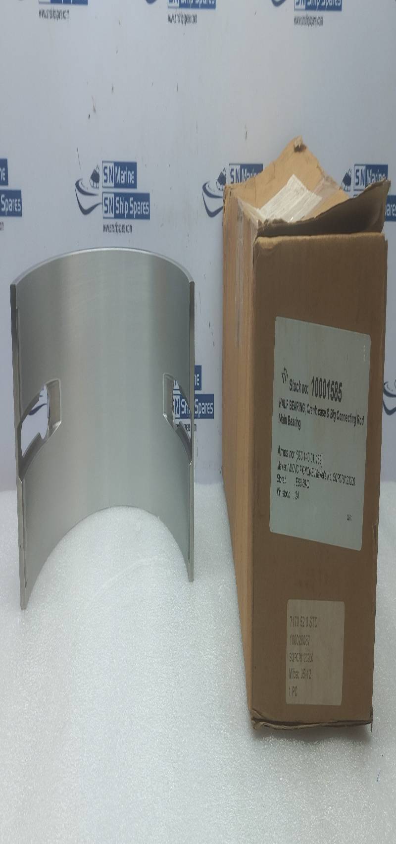 Nuovo Pignone SQP078110200 Half Bearing Marine Connection Rod Hoerbiger 1867082