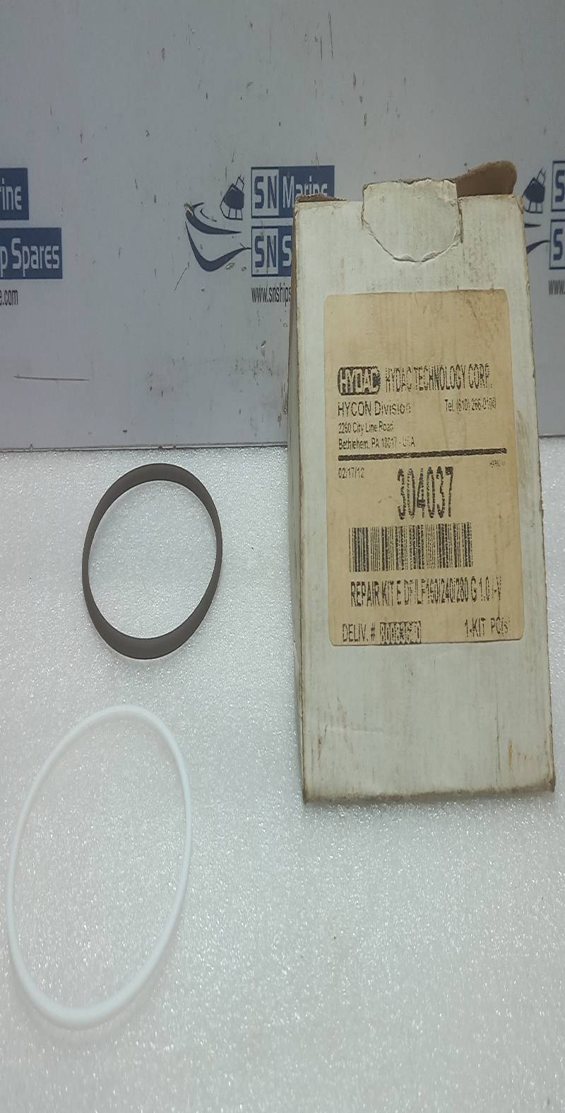 Hydac 304037 Repairing Set Viton Position# 3 Incomplete Kit