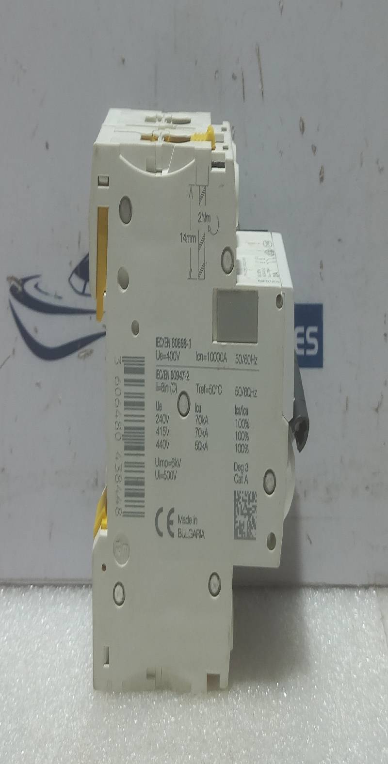 Schneider Electric IC60H Miniature Circuit Breaker Ue= 400V 2PCs In Lot