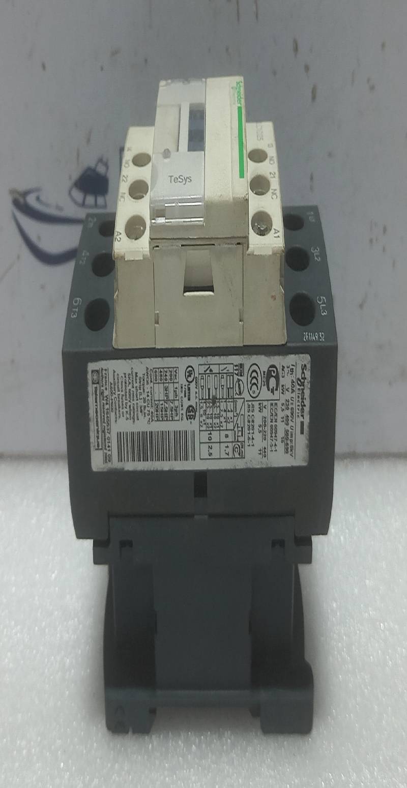 Schneider Electric LC1D25 Contactor 220V 50/60Hz 600V a.c max Telemecanique