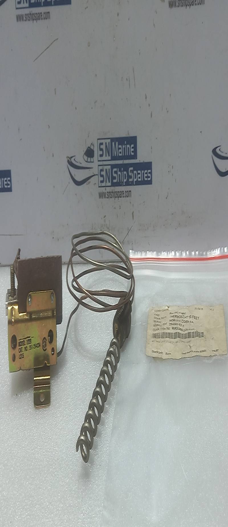 Hobart 294681-17-1 Dishwasher Thermostat 351-254234