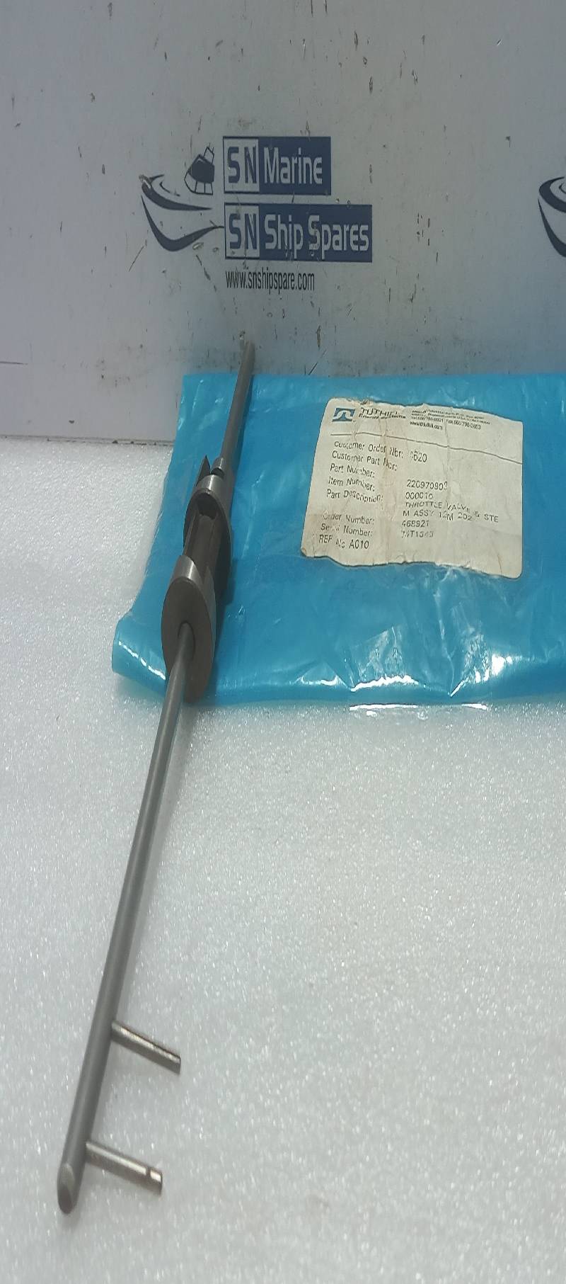 TUTHILL 220970903 Throttle Valve & Stem Assembly 12M