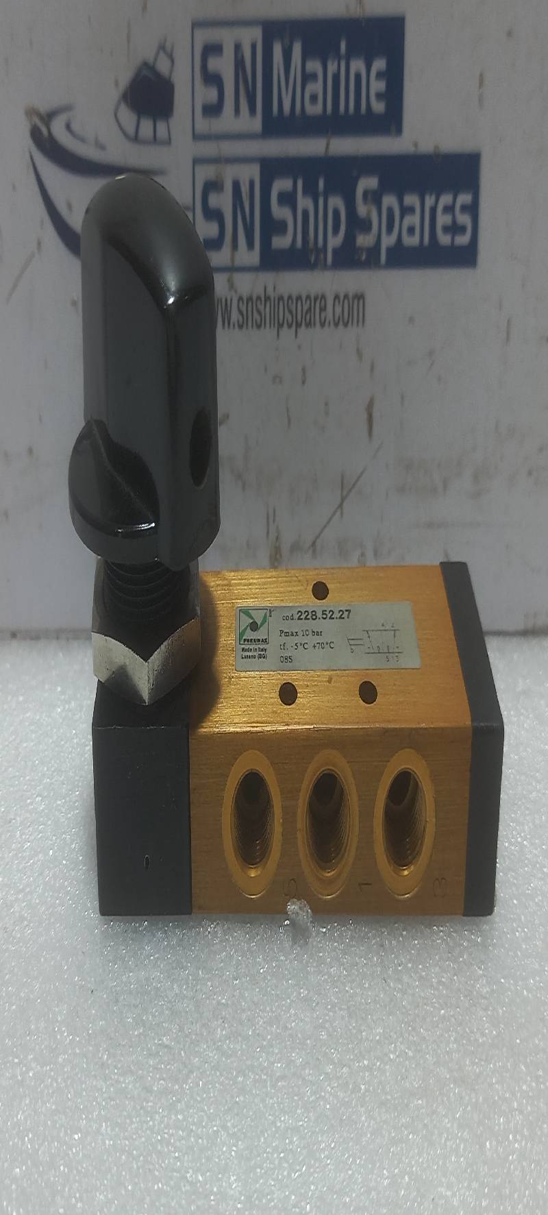 Pneumax 228.52.27 Pneumatic Selector Switch Pmax 10bar tf. -5°C +70°C