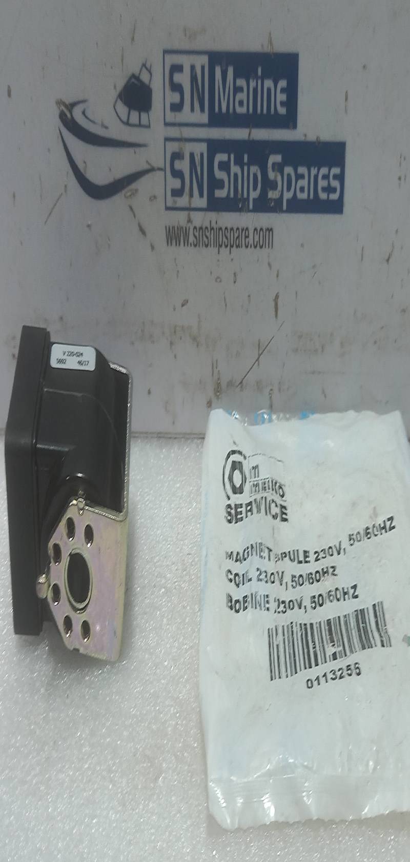 A.u.K. Muller MS 24-01- 0113256 Solenoid Coil 230V, 50/60Hz Meiko