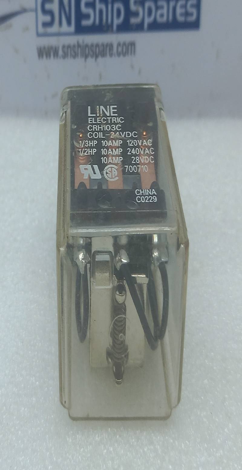 Line Electric CRH103C Magnetic Relay Coil-24Vdc 700710C