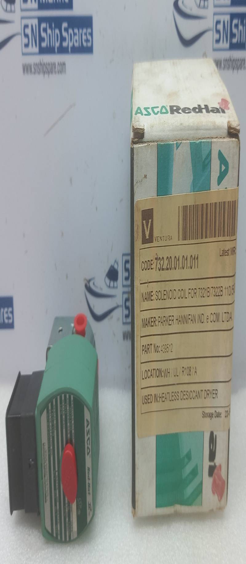 Asco SC8320G013 Solenoid Valve Parker 439512