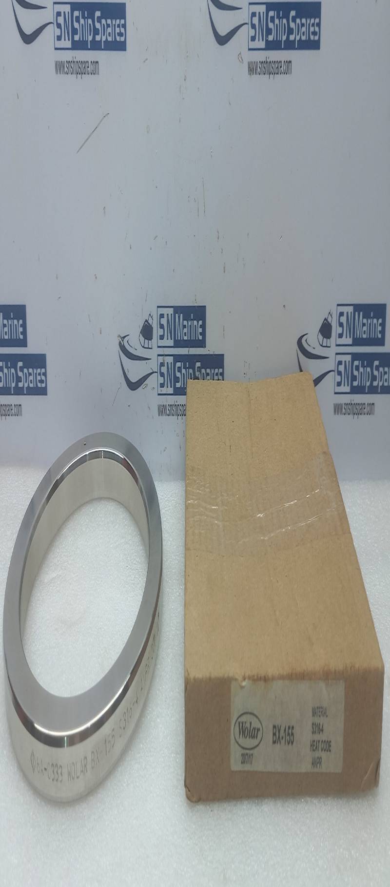 Wolar BX-155 Gasket Ring BX155 Material S316-4 Heat Code ANPR